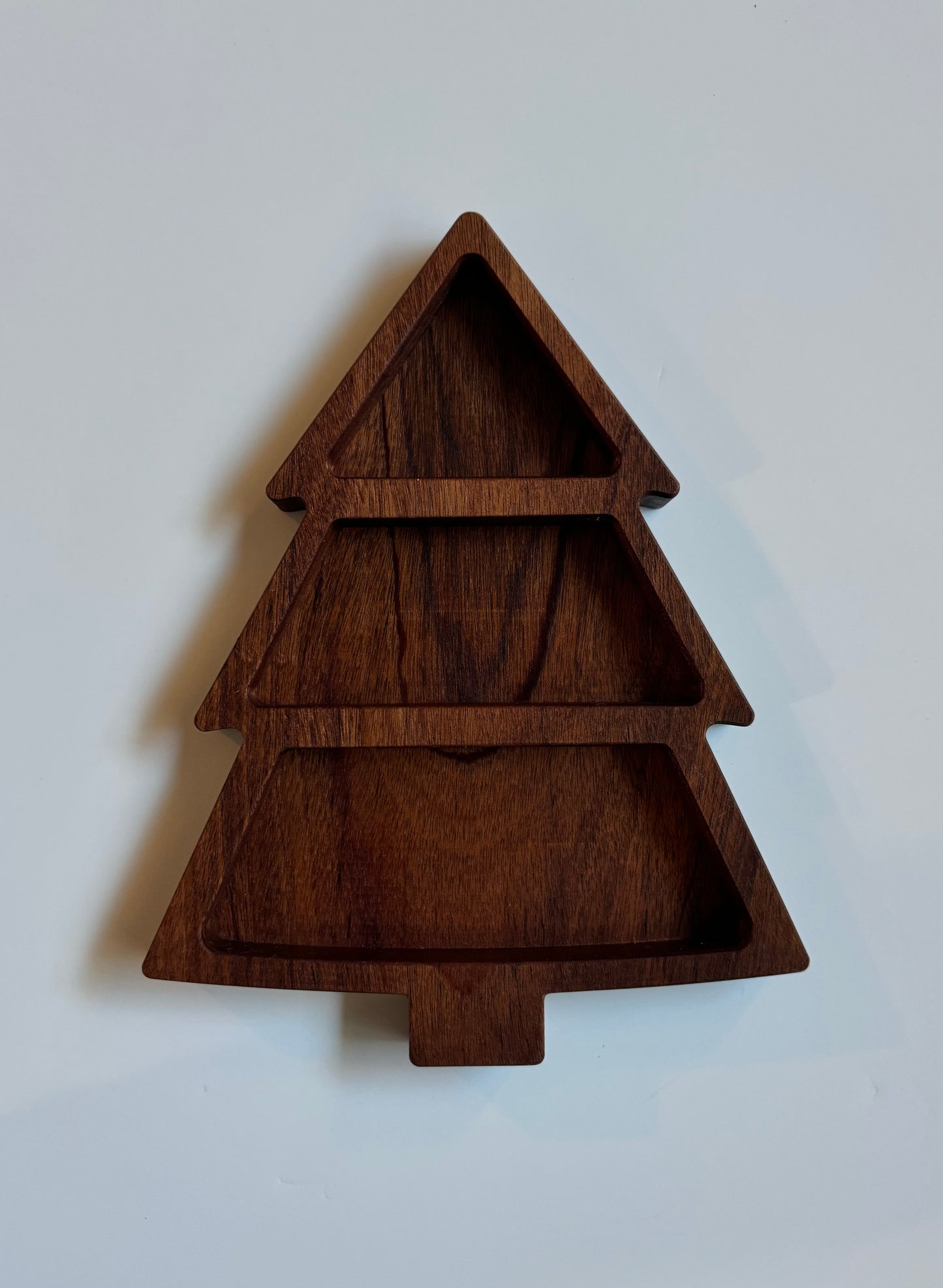 Three-Tiered Christmas Tree Serving Tray