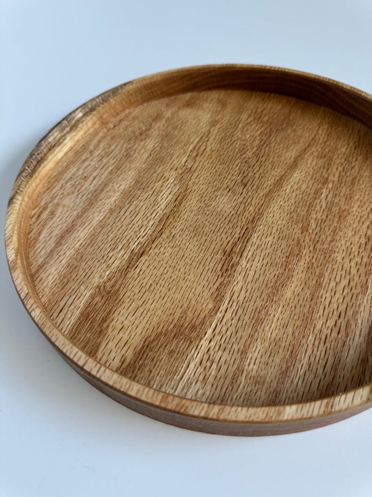 Wooden Circle Serving Tray