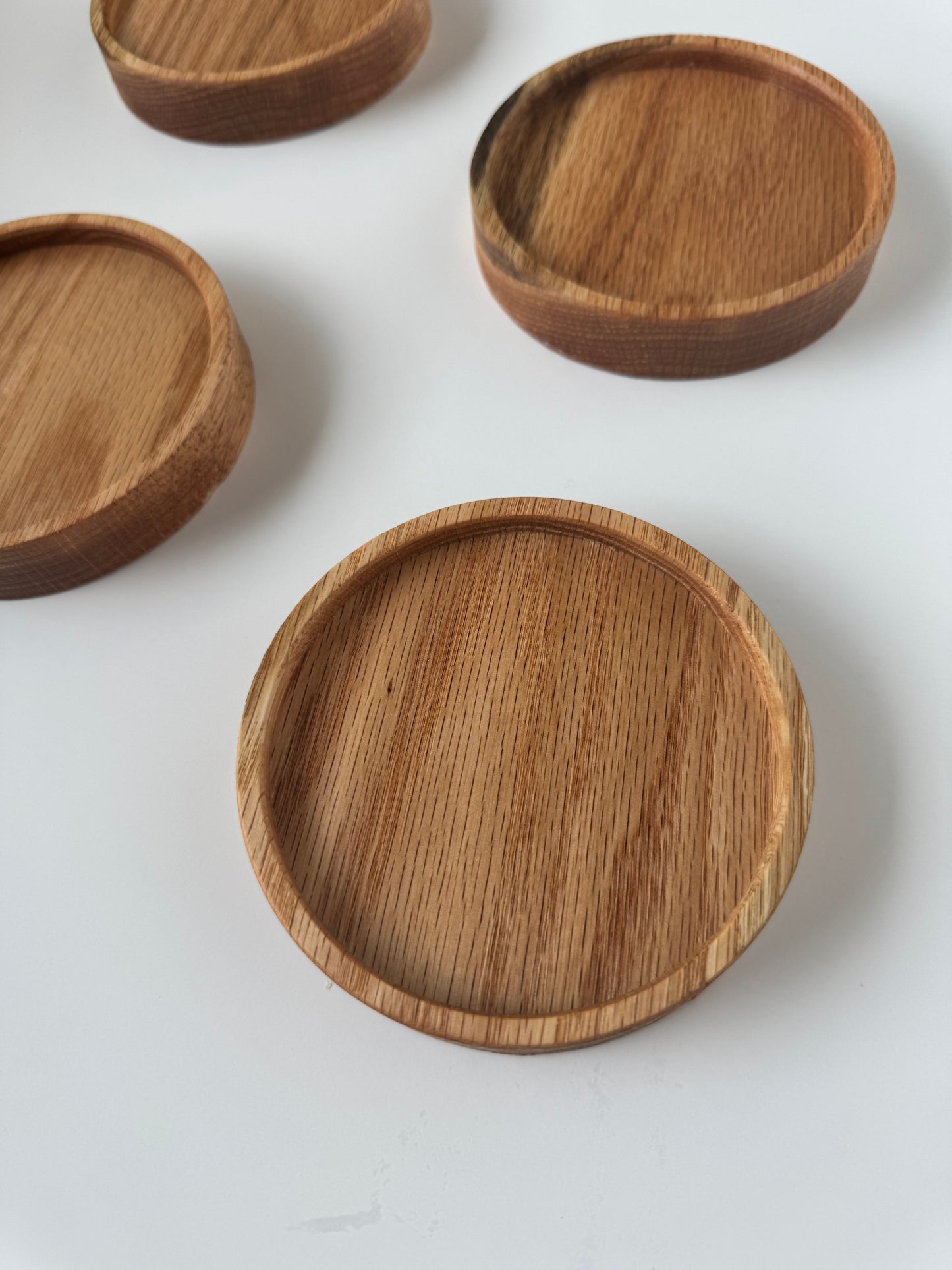 Set of Four Wooden Coasters