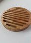 Wooden Circle Trivet | Durable Hot Pad for Everyday Use